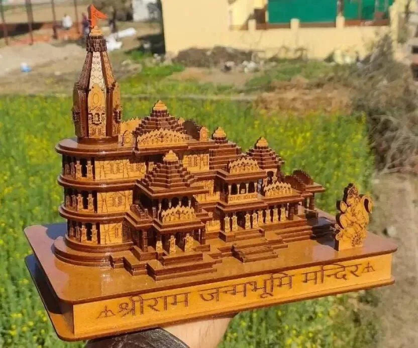 Shree Ram Janmabhoomi 3D Wooden Temple