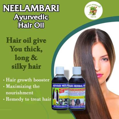 Adivasi Neelgiri Herbal Hair Oil 125ML (Pack of 2)