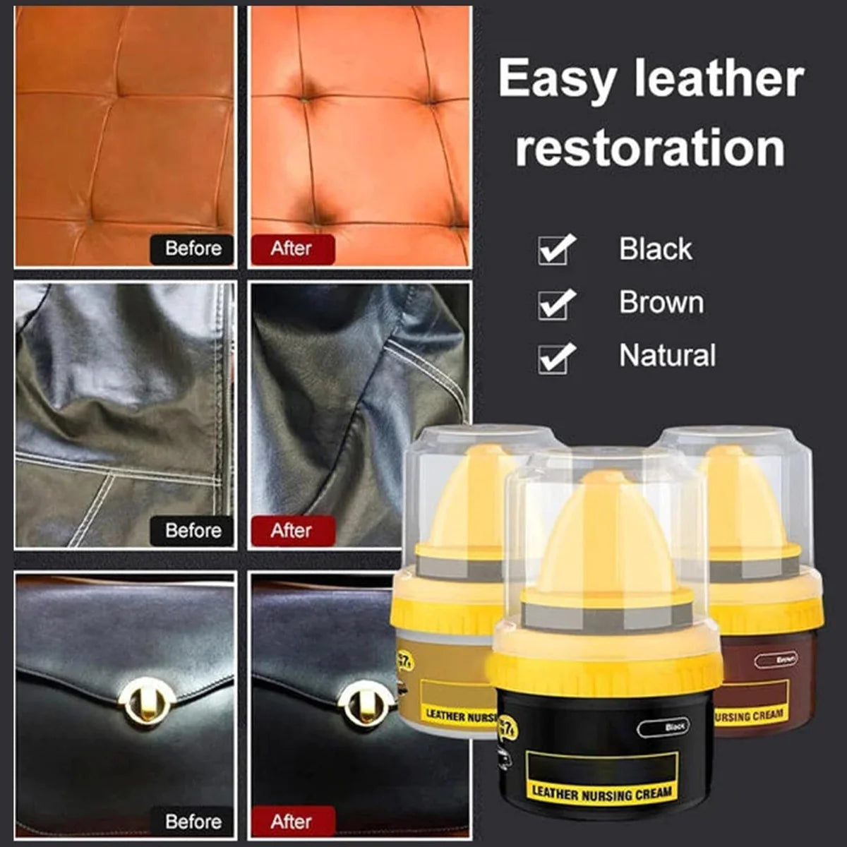 Leather Repair Cream Liquid Polish - Buy 2 Get 1 Free