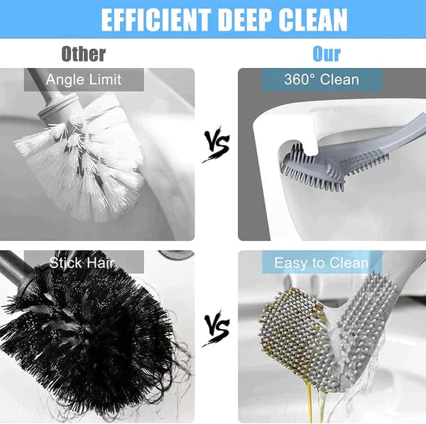 Long Handled 360 Degree Toilet Brush | BUY 1 GET 1 FREE