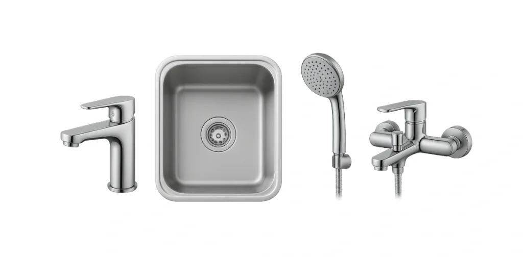 Bath & Kitchen Fitting, Fixture — باتھ اور کچن کی فٹنگ، فکسچر