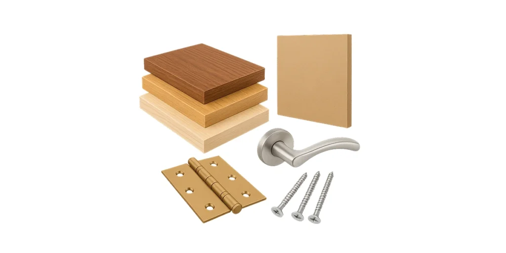 Wood, MDF & Hardware