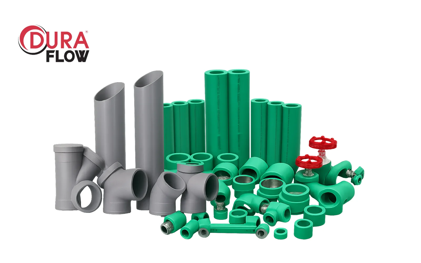 Dura flow water pipes