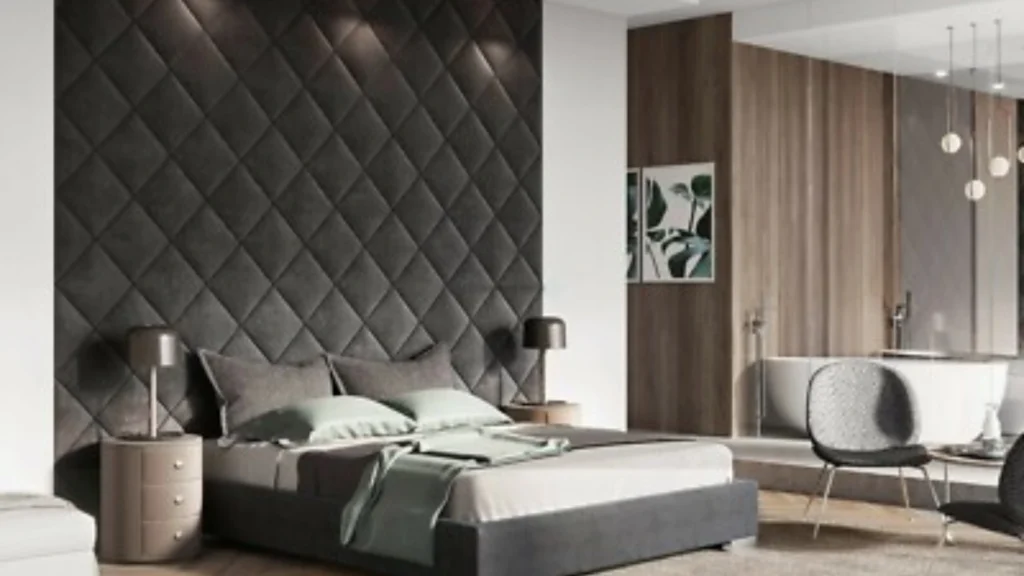 Fabric or upholstered panels Fabric or upholstered panels