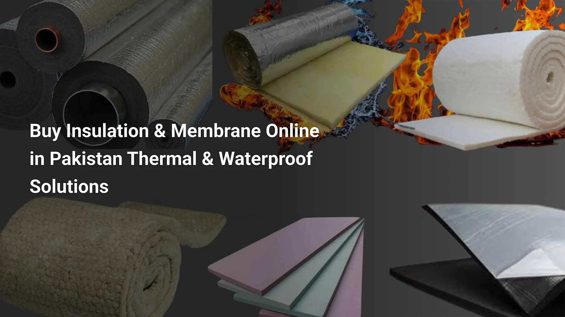 Buy Insulation & Membrance Online in Pakistan - Thermal Waterproof Solutions - GharHub
