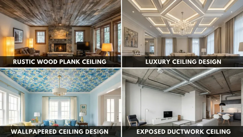 Roof ceiling designs in pakistan: inspiration for living rooms, bedrooms and much more 1 Types of roof ceiling design for living room - gharhub